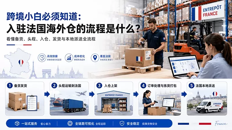 跨境小白必须知道：入驻法国海外仓的流程是什么？