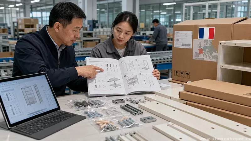 中国工厂做法国市场，为什么要先准备法语安装图