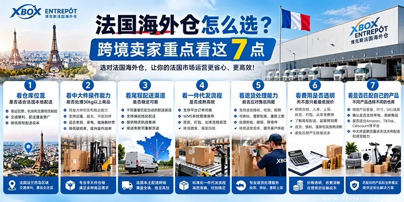 法国海外仓怎么选？跨境卖家重点看这7点 - 法国海外仓怎么选？跨境卖家重点看这7
